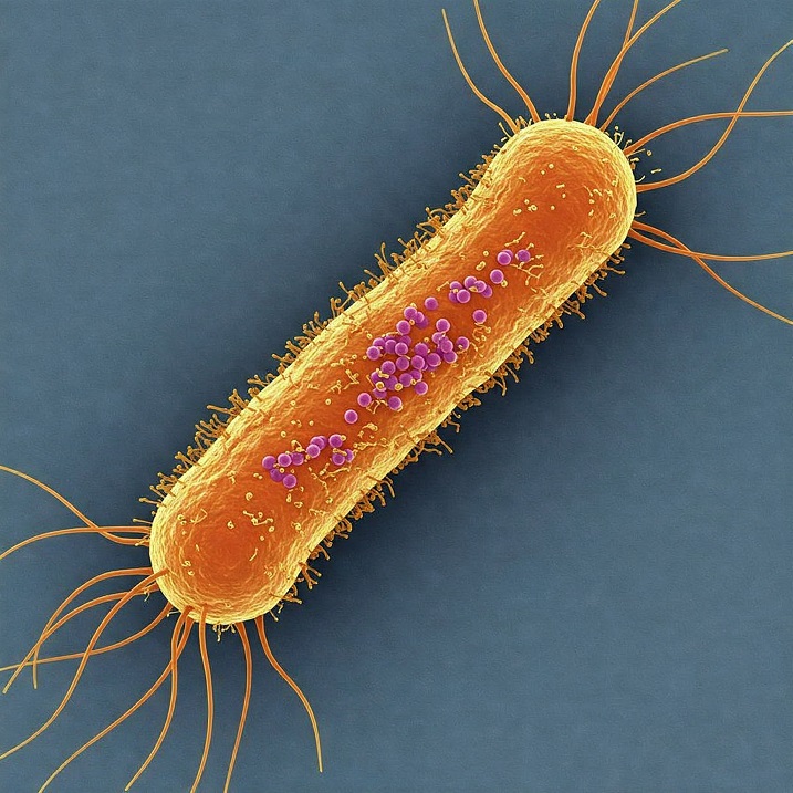 Image Of E. coli Zoomed In