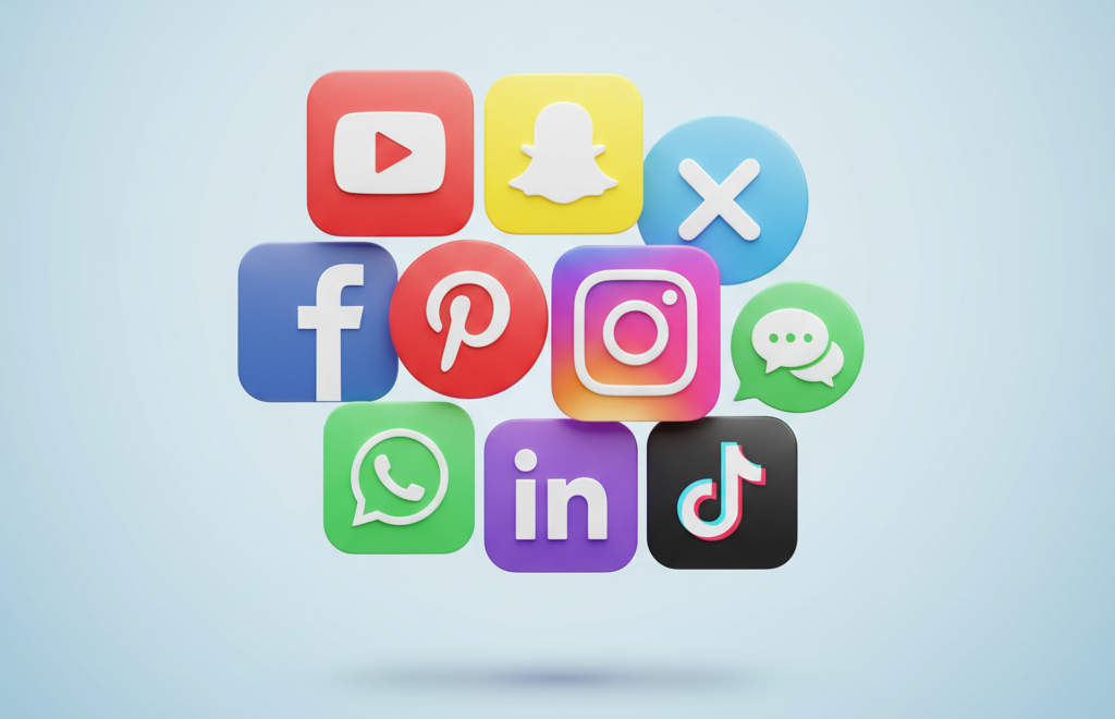 Social media icons